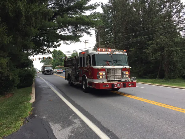 Three-alarm Towson apartment fire triggers multiple rescues at Berkshires at Town Center on East Joppa Road